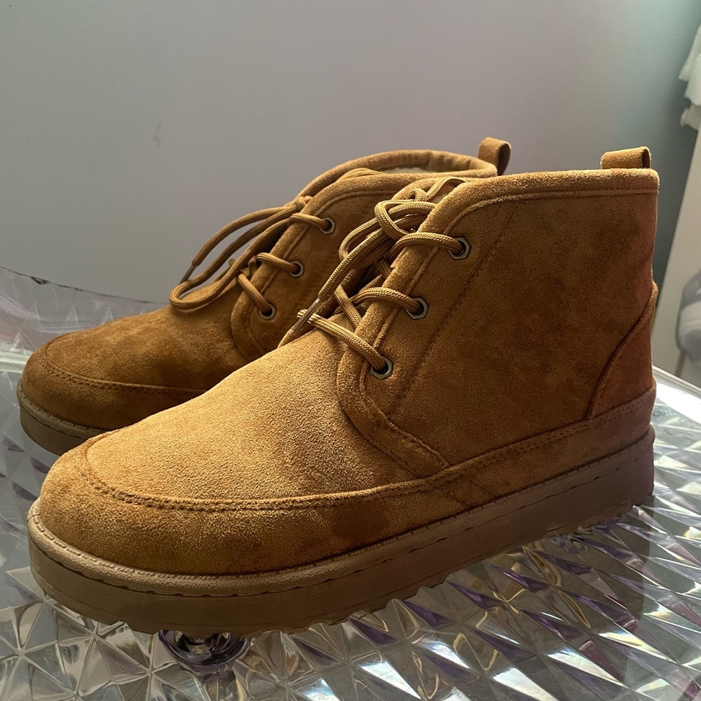 Men's Brown Suede Boots